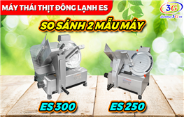 So Sánh: Máy Thái Thịt Chín, Thái Giò Chả ES250 và ES300
