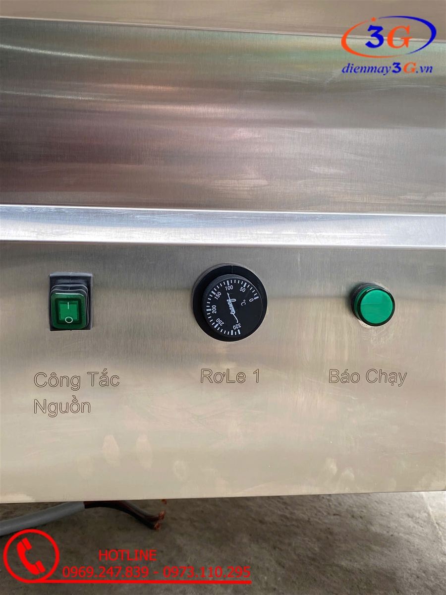 bảng điều khiển bếp chiên tách dầu