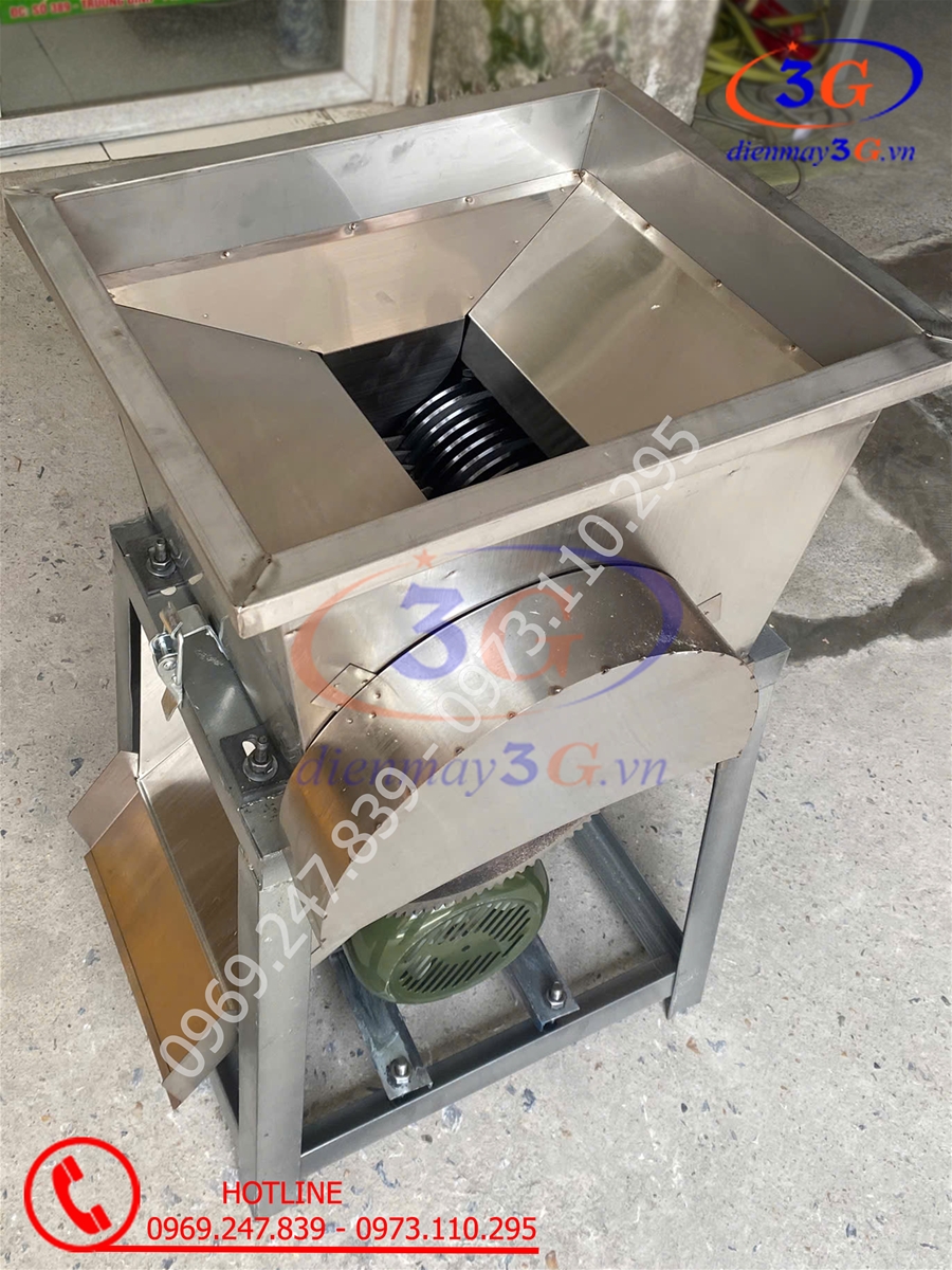 tổng thể máy cắt cá mồi làm thức ăn chăn nuôi